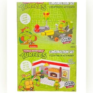 2X~NICKELODEON~CONSTRUCTION SET~TEENACE MUTANT NINJA~193 Pieces (#8839)
